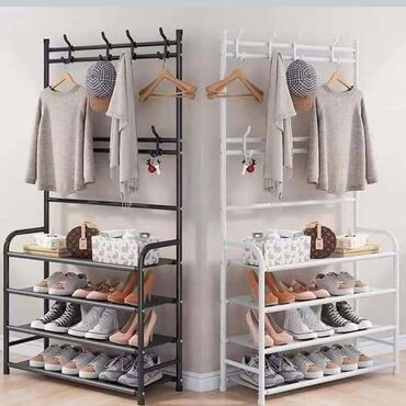 metalni kreveti samci: Open shelf, color - White, New
