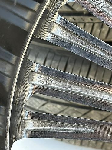 teker 20: Hyundai Palisade orijinal diski və şin komplekti Disk təkər təzədir — 4