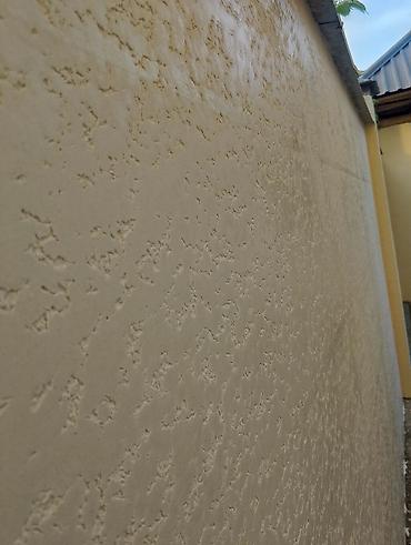 Фасадные работы: Декоративная фасадная отделка “Короед” + архитектурный декор - — 16