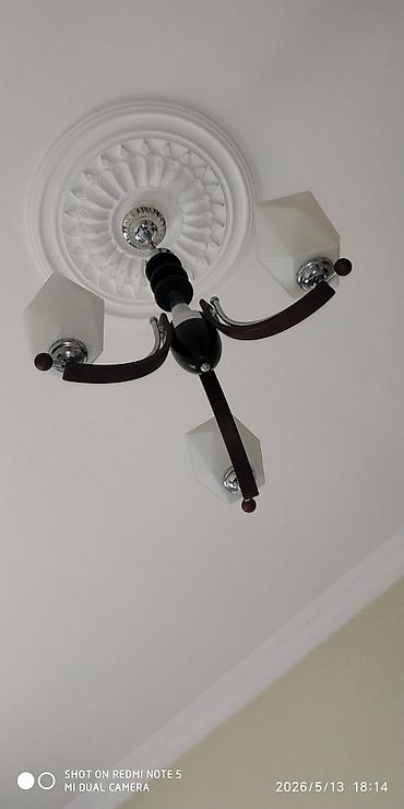 Çılçıraq, 3 lampa, Metal lalafo.az -da Çılçıraq, 3 lampa, Metal