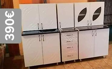 Kuhinjski nameštaj: Kuhinjski set – dužina 2 m - Komplet gornjih i donjih elemenata sa — 6