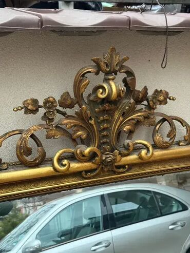 RS - Antique Mirrors: Stilsko ogledalo 19. vek u pozlati Stilsko ogledalo iz 19. veka — 15