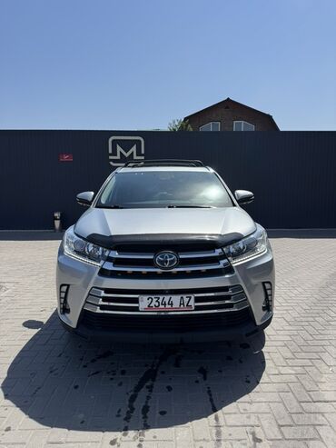 тайота хайландыр: Toyota Highlander: 2019 г., 3.5 л, Вариатор, Бензин, Жол тандабас