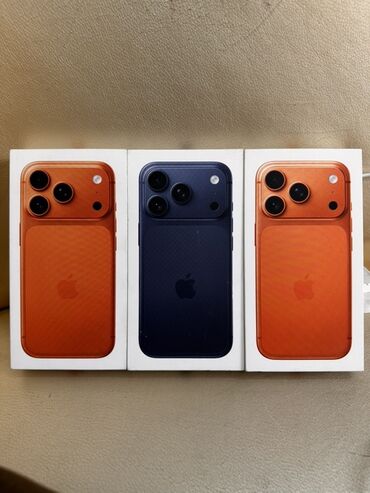 купить го про: IPhone 17 Pro, Жаңы, 256 ГБ, Куту