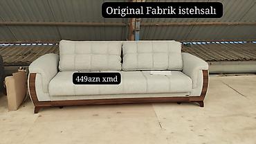 Mebel: 3 nəfərlik divan İstehsal: Original fabrik istehsalı (şəkildə lalafo.az -da Mebel: 3 nəfərlik divan İstehsal: Original fabrik istehsalı (şəkildə