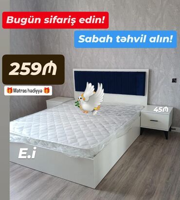 Çarpayılar: Çarpayı yeni iki nəfərlik taxt