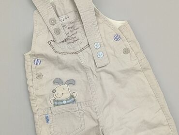 spodenki dla chłopca 122: Dungarees, 6-9 months, condition - Very good