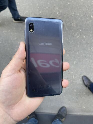 Samsung: Samsung A10, 32 GB, rəng - Bej, Face ID