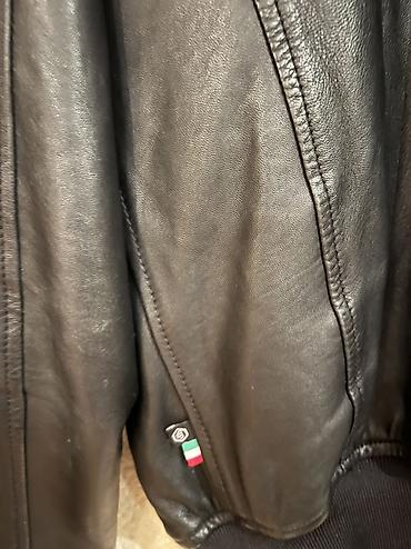 Kožne jakne: Prodajem original Philipp Plein koznu jaknu (meka jagnjeca koza). Par — 6