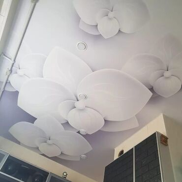 Натяжной потолок: Натяжной потолок Матовое, 3D потолки, Глянцевое Гарантия, Демонтаж, Бесплатный замер — 21