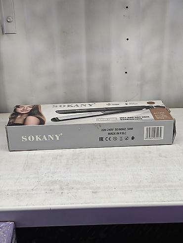 sokany 8042: Утюжок для волос Sokany, Стандартный, Керамическое — 2