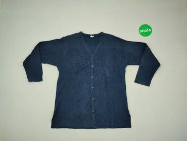 Bluza, XL (EU 42), wzór - Jednolity kolor, kolor - Niebieski