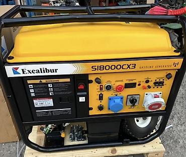Генераторы: Бензиновый генератор Excalibur SI8000CX3 Основные характеристики: - — 1