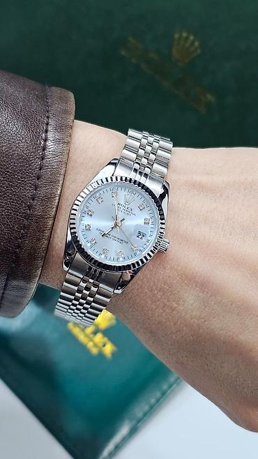 Aksesuarlar: Yeni, Qol saatı, Rolex, rəng - Yaşıl — 2