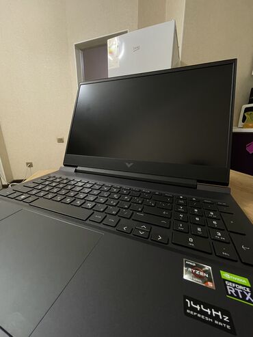 ноутбуки для игр: Ноутбук, HP, 16 ГБ ОЗУ, AMD Ryzen 5, 16 ", Новый, Для работы, учебы, память SSD