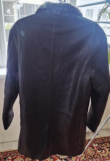 tech flecee: Мужское пальто, 2XL, Anfen, Б/у, цвет - Коричневый, Самовывоз — 2