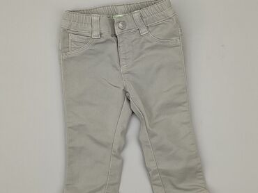 legginsy dżinsowe allegro: Denim pants, Benetton, 6-9 months, condition - Good