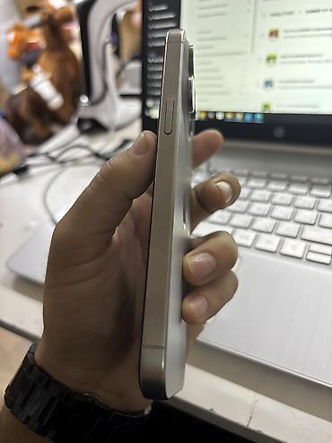 ref iphone satisi: IPhone 15 Pro Max, 256 GB, Natural Titanium, Simsiz şarj, Face ID — 9
