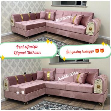 Divanlar: Künc divan, Yeni, Açılan, Bazalı, Parça, Pulsuz çatdırılma — 9