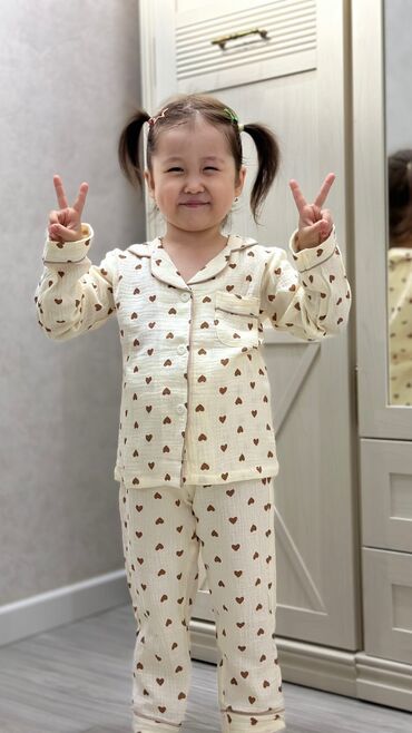 Пижамы: Пижама, Муслин, Китай, На пуговицах at lalafo.kg — 8 Пижамы: Пижама, Муслин, Китай, На пуговицах — 8