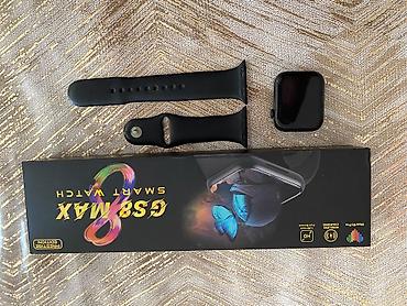 mobil saat: GS8Max Smart Watch Xüsusiyyətlər: - HD ekran, geniş və rəngli görüntü — 1