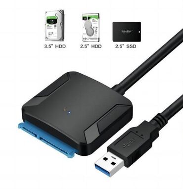 Другие аксессуары для компьютеров и ноутбуков: Адаптер SATA III на USB 3.0 с дополнительным питанием - поможет легко — 3