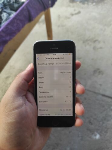 Apple iPhone: IPhone 5s, Б/у, 16 ГБ, Space Gray, Кабель, 1000 % — 9