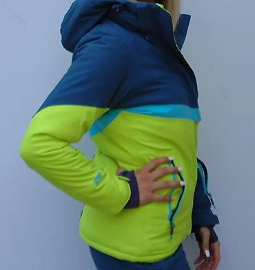 teece fleece: Ženska ski/snowboard jakna – dvobojna (žuto-limeta i tamnoplava) sa — 3