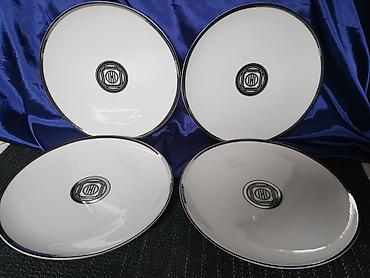 Kuhinjski setovi: Tanjiri novi HM,klasik kolekcija porcelanski. Plitki tanjiri,sve na — 7