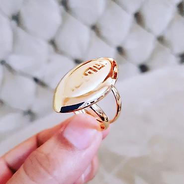 versace uzuk: Toy, Üzük, Versace, Sarı qızıl, 750 Əyar, Qaşsız — 2