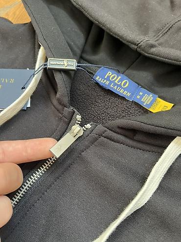 tech flecee: Мужская толстовка, M, Polo Ralph Lauren, Новый, цвет - Черный, Бесплатная доставка, Платная доставка — 1