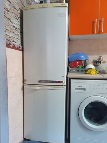 холодильник сдаю: Холодильник Samsung, Б/у, Side-By-Side (двухдверный), De frost (капельный), 55 * 165 * 60