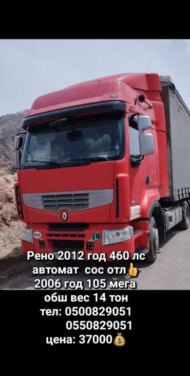 грузовой кран: Тягач, Schmitz Cargobull, 2012 г., Шторный