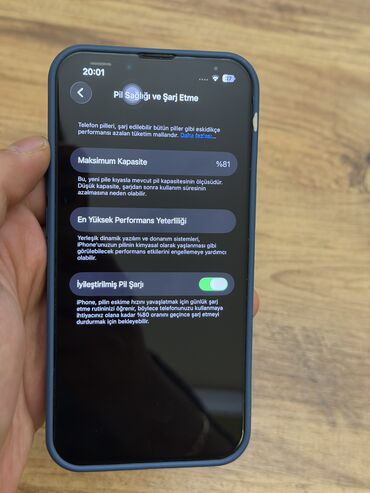 Apple iPhone: IPhone 13 Pro, 128 GB, Sierra Blue, Zəmanət, Simsiz şarj, Face ID — 3