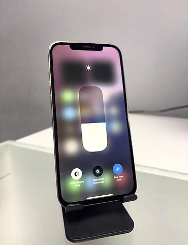 iphone duo satis: IPhone 12 Pro Max, 128 GB, Qızılı, Zəmanət, Simsiz şarj, Face ID — 2