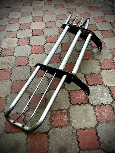 mitsubishi бампер: Кенгурятник Mitsubishi, Б/у, Самовывоз — 1