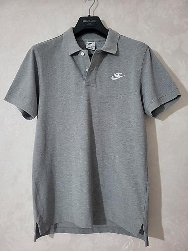 soft shell: Мужская футболка, M, Nike, Б/у, цвет - Серый, Самовывоз, Платная доставка — 1