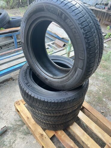 шины на ист: Шины 225 / 55 / R 16, Зима, Б/у, Комплект, Легковые, Michelin