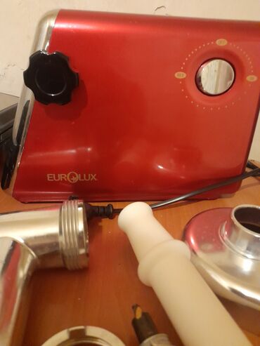 Mətbəx üçün digər texnika: Mətbəx üçün dəst – bir yerdə 1) Eurolux elektrik ətçəkən - Rəng — 9