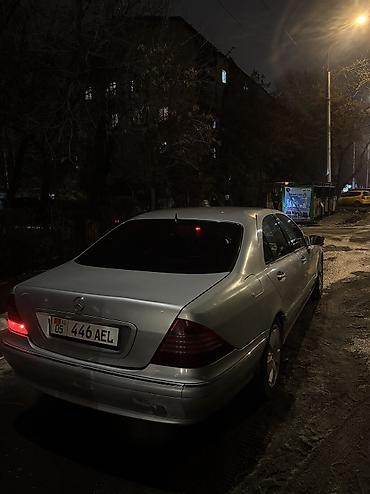 Mercedes-Benz: Mercedes-Benz S-Class: 2001 г., 3.2 л, Типтроник, Газ, Седан — 7