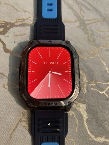 Smart saatlar: Smart saat, Smart, Suya davamlı, rəng - Mavi — 4