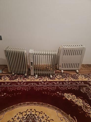Elektrikli radiator və konvektor isidicilər dəsti - 3 ədəd yağlı
