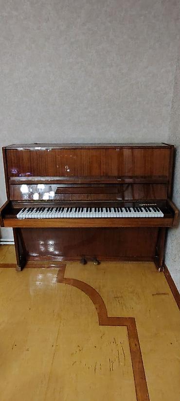 piano 250: Bu, klassik dizaynlı, qəhvəyi rəngli taxta şaquli pianodur.Yaxşı — 1