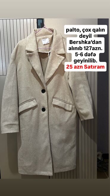 Toy paltarları və aksesuarları: Palto, Bershka