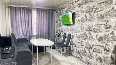 2 бөлмө, 46 кв. м, Жатакана жана мейманкана түрүндө, 3 кабат, Евроремонт