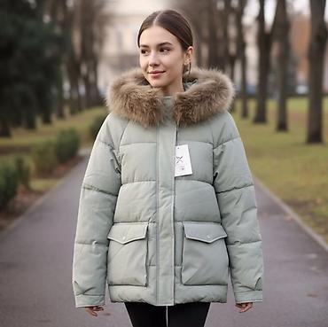 Женская куртка весна-осень, цвет нежная мята. Новая. 🟢 Размеры L,M в at lalafo.kg Женская куртка весна-осень, цвет нежная мята. Новая. 🟢 Размеры L,M в