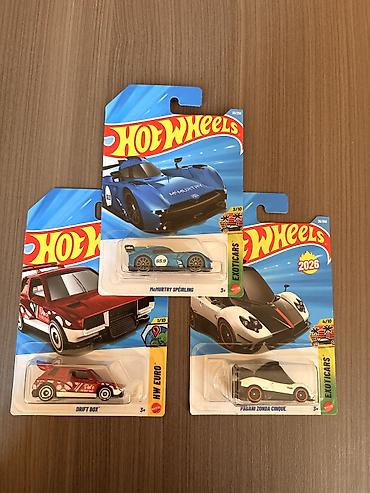 fort salon: Hot Wheels 1:64 miqyaslı kolleksiya avtomobilləri dəsti Brendlər və — 7