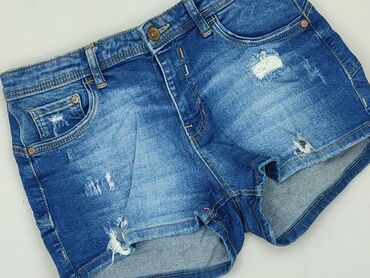 spodnie woskowane beż: Bershka, Shorts for women, size M (EU 38)