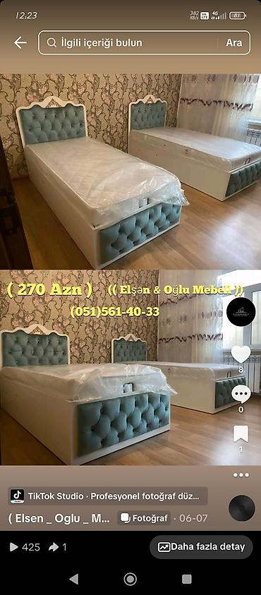 mebel sandiqlar: Yeni, Təknəfərlik çarpayı, Bazalı, Matras ilə, Siyirməsiz, Rusiya — 1