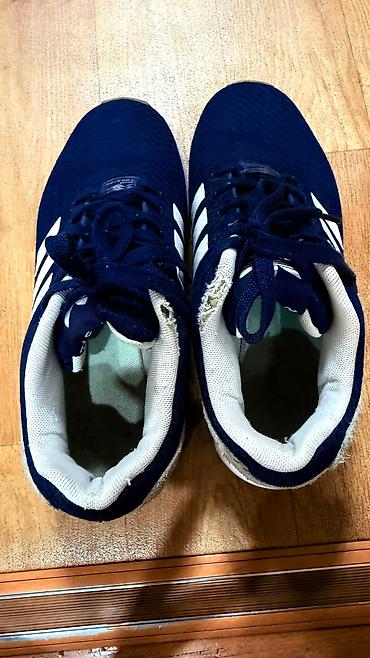 Кроссовки и спортивная обувь: Кроссовки, 38, 37, Adidas, Б/у, цвет - Синий, Самовывоз — 7